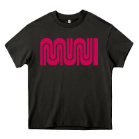 Asphalt sf muni bart    muni Heavy Core Tee - PixelFlow