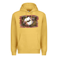 Antique Gold Baseball Lips Premium Hoodie - Jasminsmagicworld