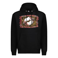Black Baseball Lips Premium Hoodie - Jasminsmagicworld