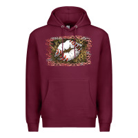 Burgundy Baseball Lips Premium Hoodie - Jasminsmagicworld