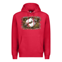Cardinal Baseball Lips Premium Hoodie - Jasminsmagicworld