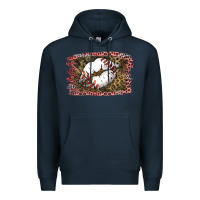Navy Baseball Lips Premium Hoodie - Jasminsmagicworld