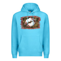 Ocean Blue Baseball Lips Premium Hoodie - Jasminsmagicworld