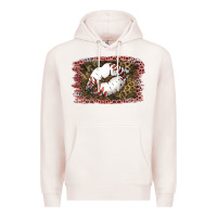 Pale Pink Baseball Lips Premium Hoodie - Jasminsmagicworld