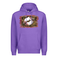 Purple Baseball Lips Premium Hoodie - Jasminsmagicworld