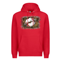 Red Baseball Lips Premium Hoodie - Jasminsmagicworld