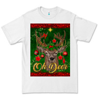 White oh deer car air freshener Premium Tee - BundleAndBundleShop