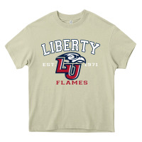 Mossy liberty university flames football lynchburg virginia sparky the eagle Heavy Core Tee - PixelFlow