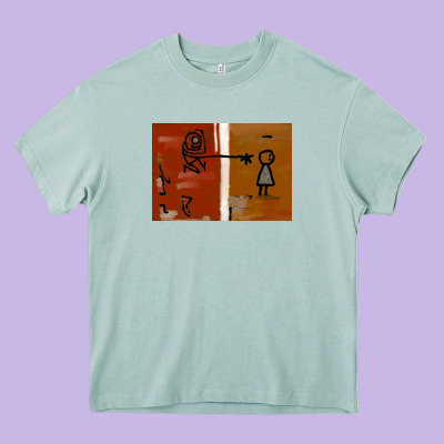 It’s Always Sunny Painting Heavy Core Tee Designed By Pixelflow