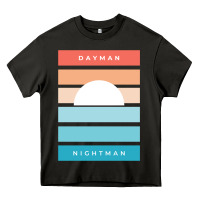 Asphalt DAYMAN NIGHTMAN - It's Always Sunny Heavy Core Tee - PixelFlow