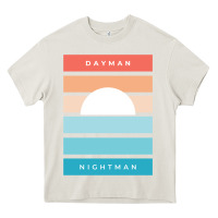 Cream DAYMAN NIGHTMAN - It's Always Sunny Heavy Core Tee - PixelFlow