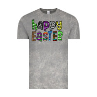 Cloud Rock Happy Easter Vintage Tee - CowhideDigitalArt