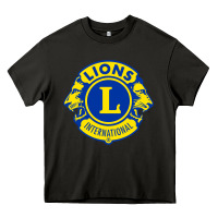 Asphalt lions clubs international classic Heavy Core Tee - PixelFlow