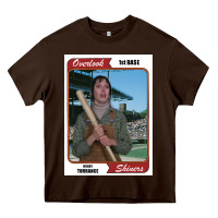 Chocolate Brown Wendy torrance vinatge baseball card Heavy Core Tee - PixelFlow