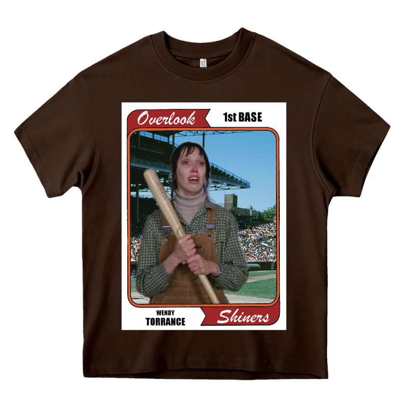 Wendy Torrance Vinatge Baseball Card Heavy Core Tee by PixelFlow | Teevron