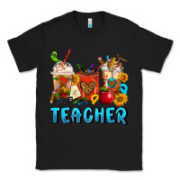 Black Teacher Coffee Cups Classic Tee - FaDigitalArtStudio