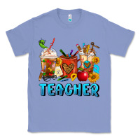 Colony Blue Teacher Coffee Cups Classic Tee - FaDigitalArtStudio