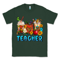 Sports Green Teacher Coffee Cups Classic Tee - FaDigitalArtStudio