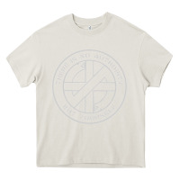 Cream Crass   There Is No  Authority But Yourself Classic Heavy Core Tee - PixelFlow