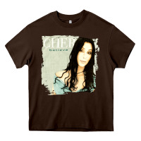 Chocolate Brown Cher Believe Tour, Cher Believe Tours, Cher, Believe, Tour, the Cher B Heavy Core Tee - PixelFlow
