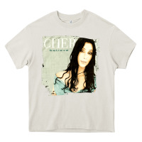 Cream Cher Believe Tour, Cher Believe Tours, Cher, Believe, Tour, the Cher B Heavy Core Tee - PixelFlow