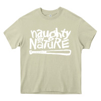 Mossy naughty by nature Heavy Core Tee - PixelFlow