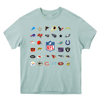 Arona american football team collage    wall art Heavy Core Tee - PixelFlow