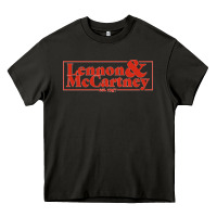 Asphalt lennon & mccartney Classic Heavy Core Tee - PixelFlow
