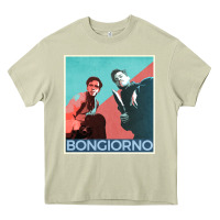 Mossy Inglorious Basterds - Bongiorno poster GIFT Heavy Core Tee - PixelFlow
