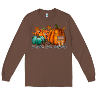 Chestnut pumpkin spice everthing Long Sleeve Tee - RacoonDesign