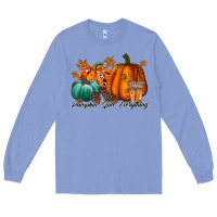 Colony Blue pumpkin spice everthing Long Sleeve Tee - RacoonDesign