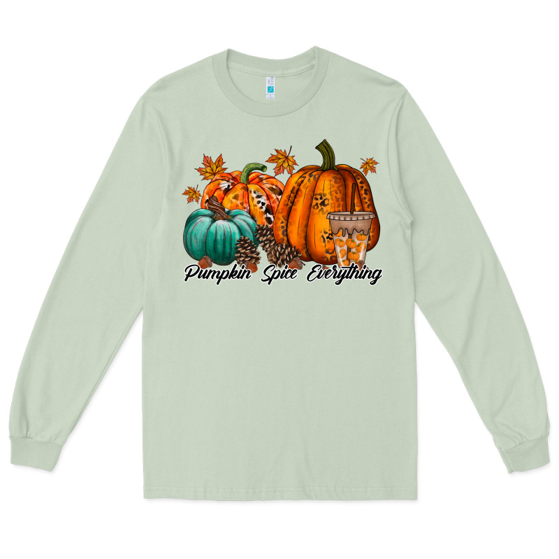 Pumpkin Spice Everthing Long Sleeve Tee by RacoonDesign | Teevron