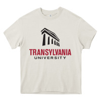 Cream transylvania university Heavy Core Tee - PixelFlow