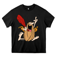 Black captain caveman captain caveman unga bunga premium t shirt Heavy Core Tee - PixelFlow
