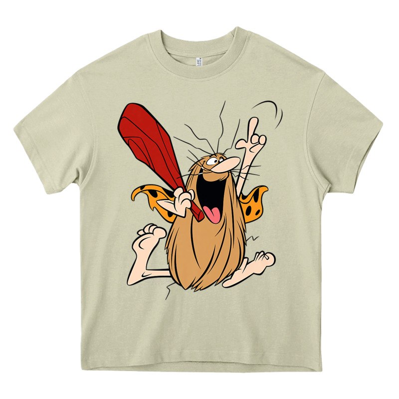 Captain Caveman Captain Caveman Unga Bunga Premium T Shirt Heavy Core Tee by PixelFlow | Teevron