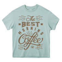 Arona The Best Morning Coffee Heavy Core Tee - PixelFlow