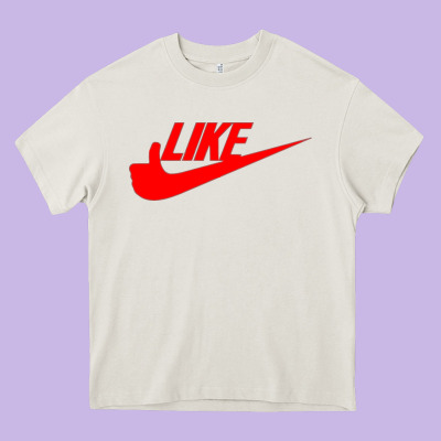 Like Heavy Core Tee Designed By Pixelflow