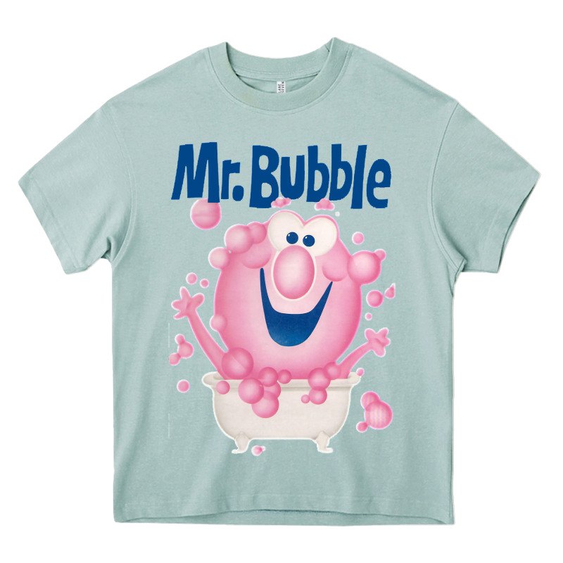 Mr Bubble Makes Bath Time Fun Heavy Core Tee by PixelFlow | Teevron