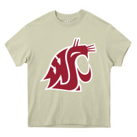 Mossy washington state cougars Heavy Core Tee - PixelFlow