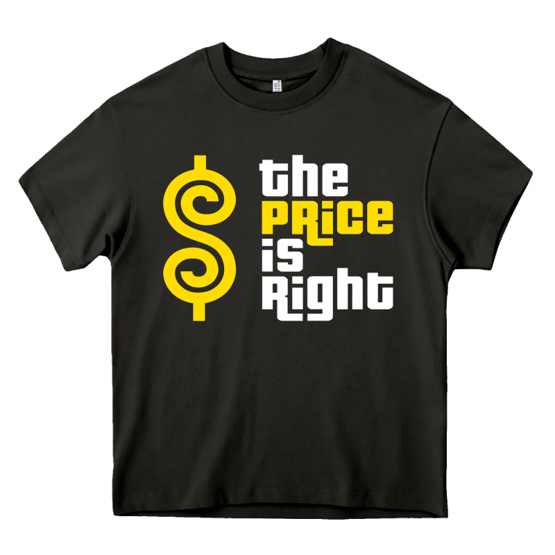 Price Is Right Heavy Core Tee by PixelFlow | Teevron