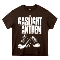 Chocolate Brown fallon gaslight anthem musisi Heavy Core Tee - PixelFlow
