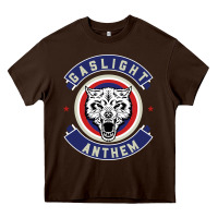 Chocolate Brown the gaslight anthem Heavy Core Tee - PixelFlow