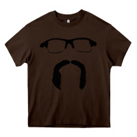 Chocolate Brown randy dobnak art Heavy Core Tee - PixelFlow