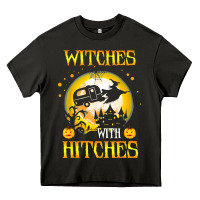 Asphalt witches with hitches funny halloween costume gift Heavy Core Tee - PixelFlow