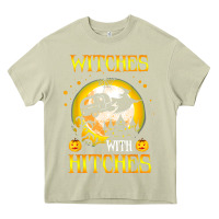 Mossy witches with hitches funny halloween costume gift Heavy Core Tee - PixelFlow