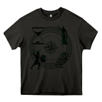 Asphalt the four stoic virtues Heavy Core Tee - PixelFlow