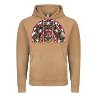 Vintage Camel usa camouflage rainbow Vintage Hoodie - Artiststas
