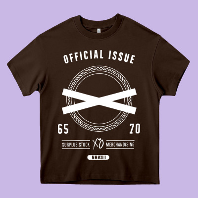 Official Issue Xo For Dark Heavy Core Tee Designed By Pixelflow