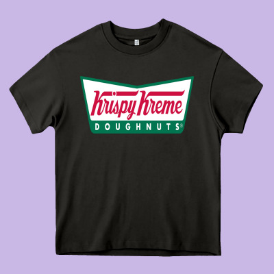 Krispy Kreme Heavy Core Tee Designed By Pixelflow