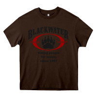 Chocolate Brown Blackwater Heavy Core Tee - PixelFlow